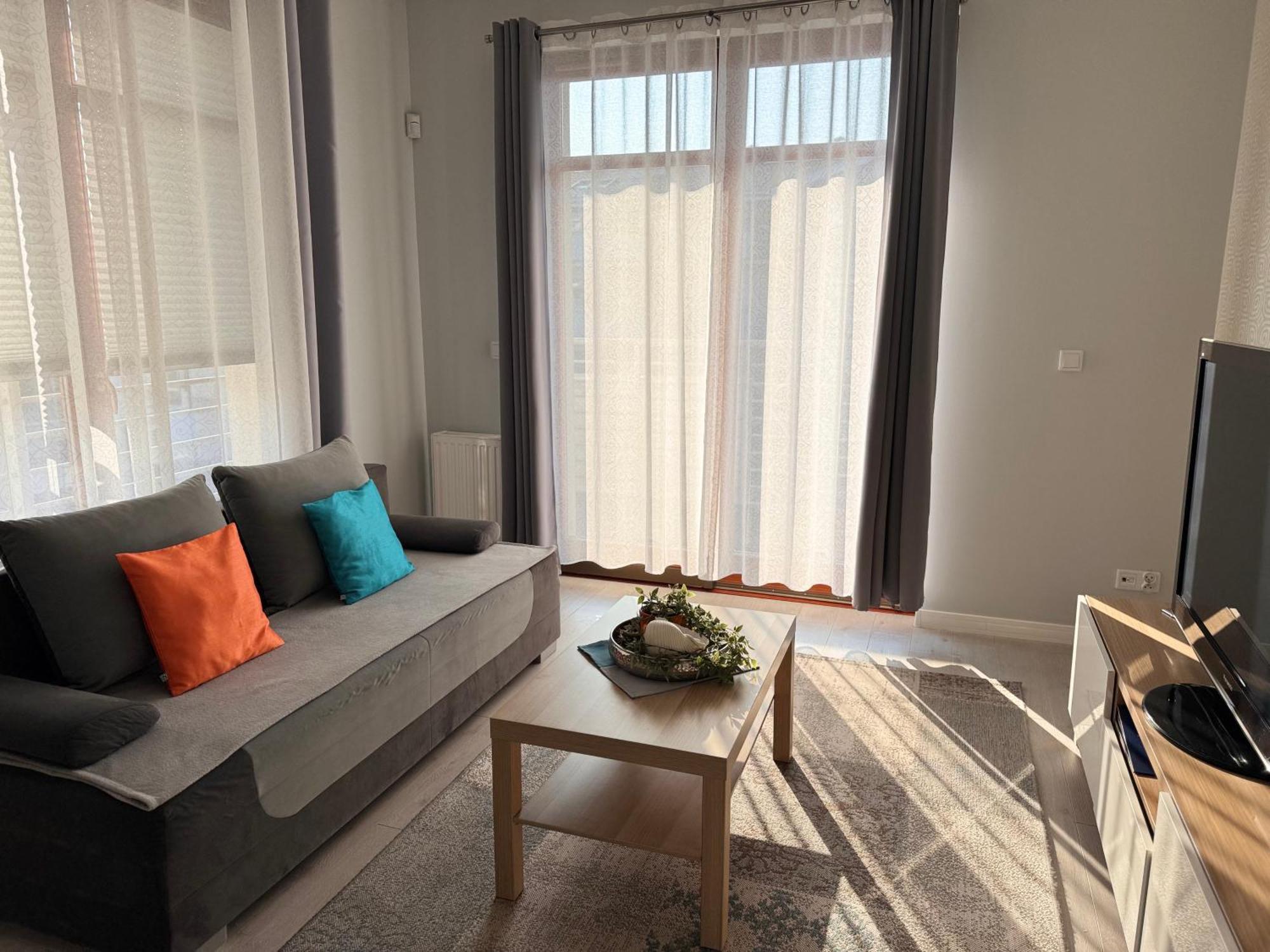 Appartamento Gdansk Neptun Park Apartament 4 Osobowy Przy Plazy Esterno foto